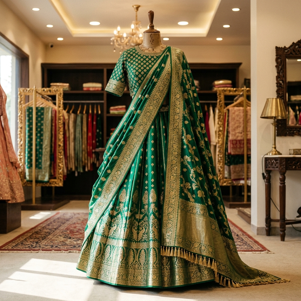 Banarasi Silk Lehenga